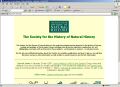 Society for History of Natural History